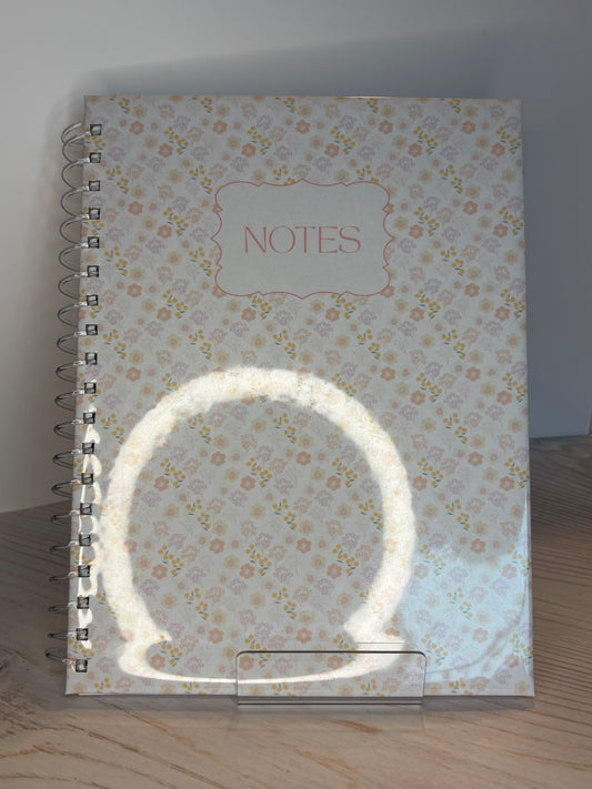 CAHIER DE NOTES FLEURS DÉLICATES
