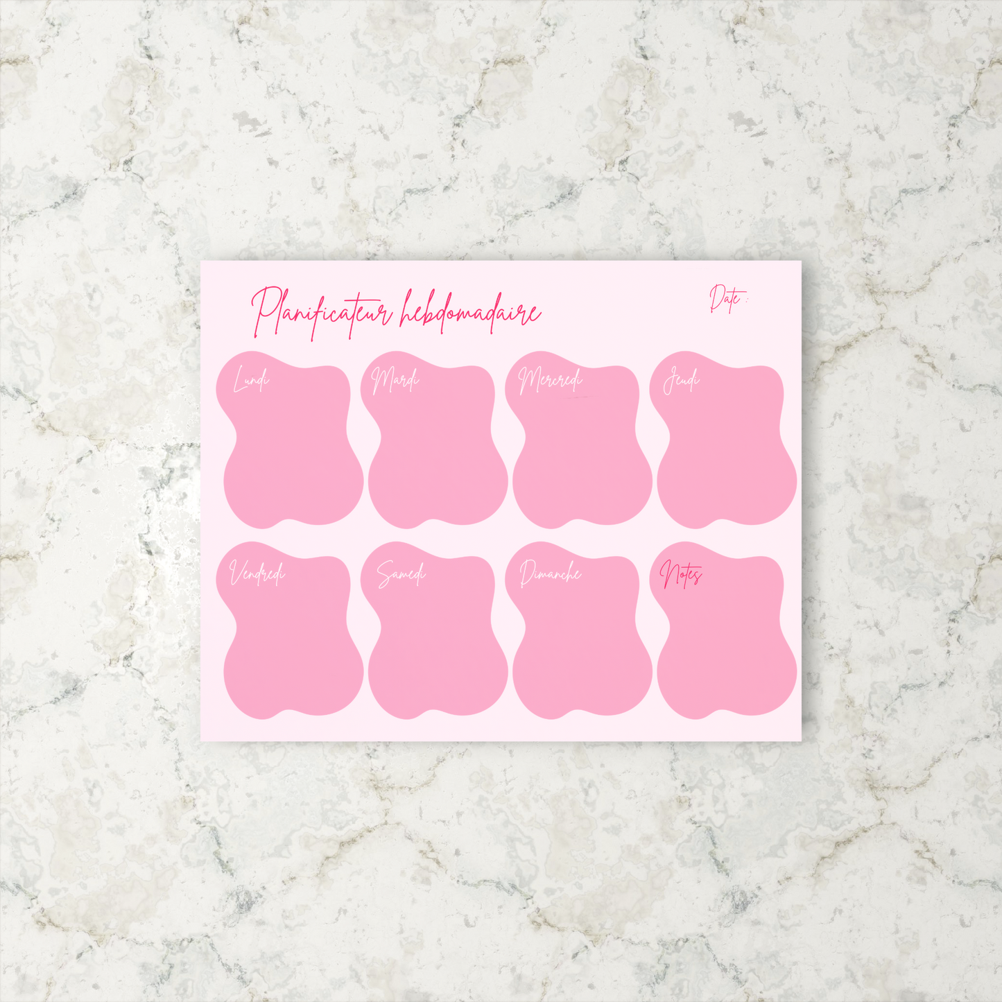 Douceur rosée - Grand