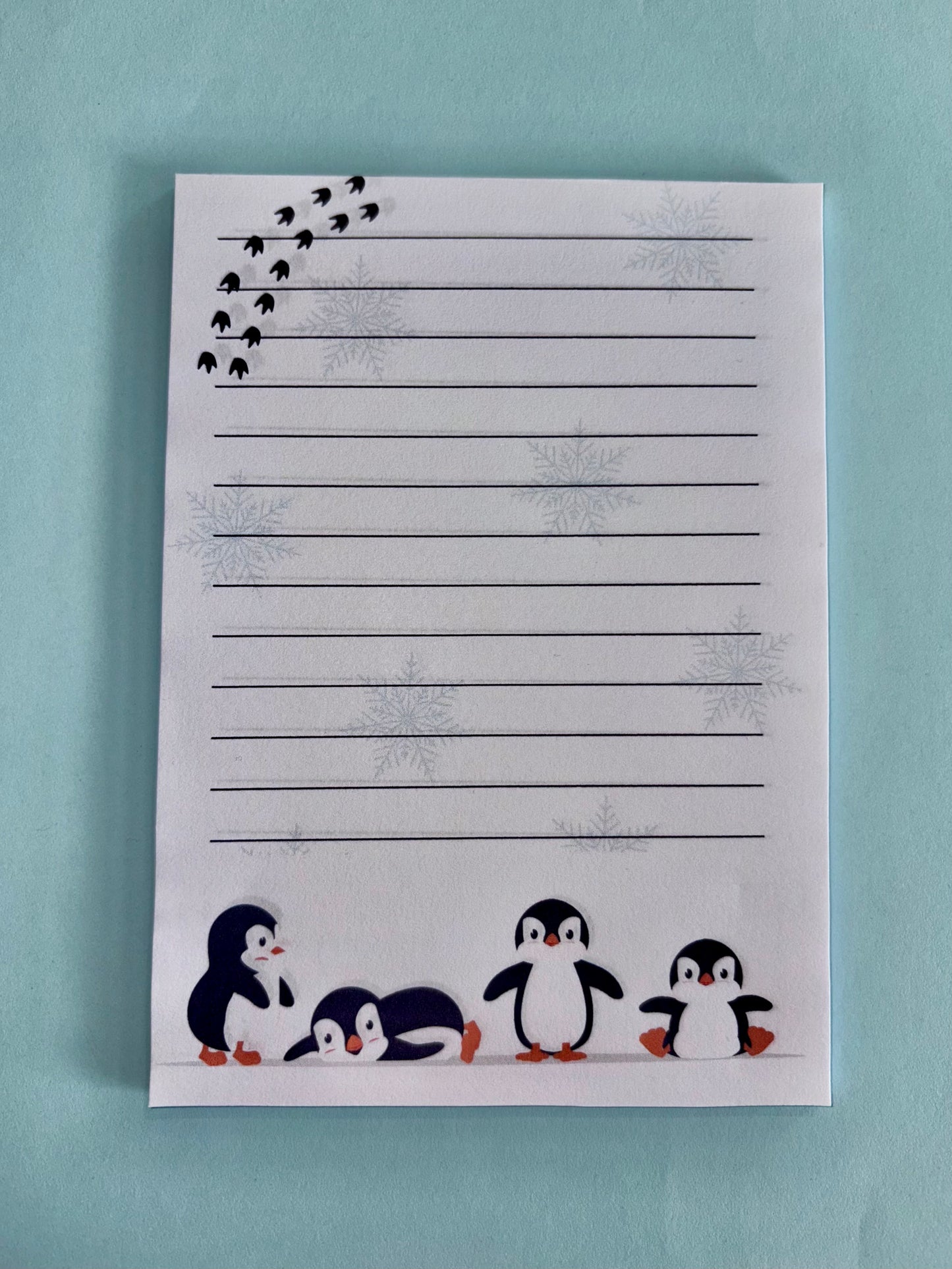 Flocons et pingouins