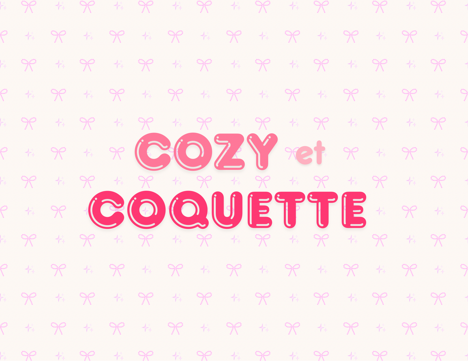Cozy et coquette