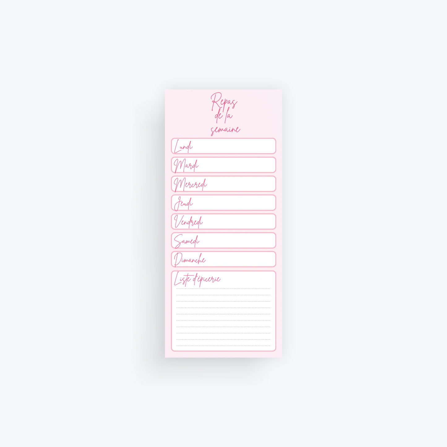 Douceur rosée - Petit