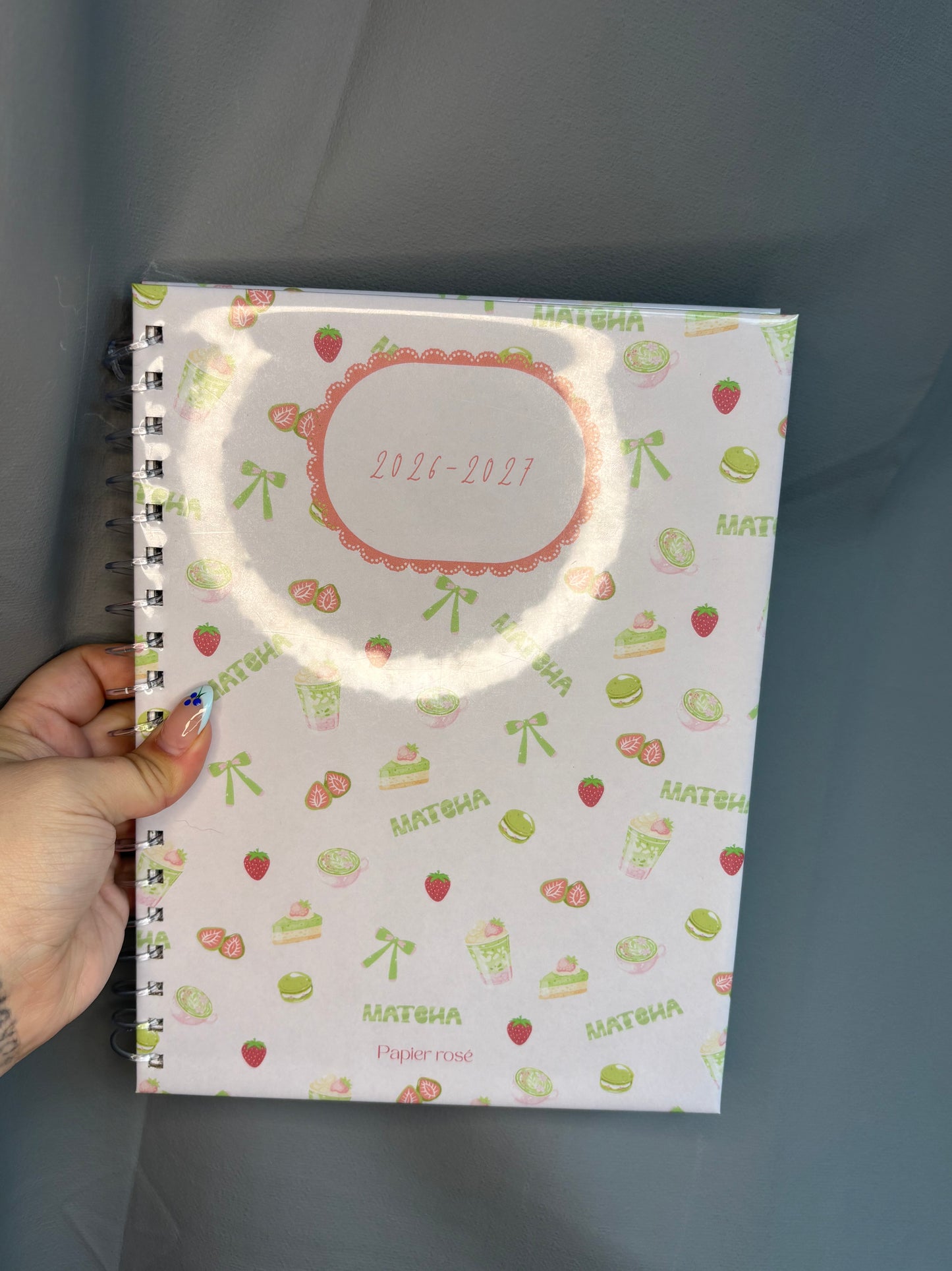 AGENDA STRAWBERRY MATCHA