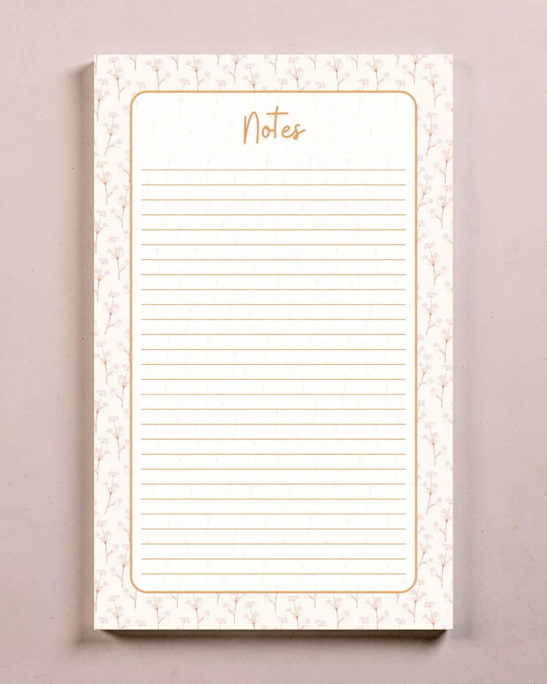 BLOC-NOTES DAISY NOTES