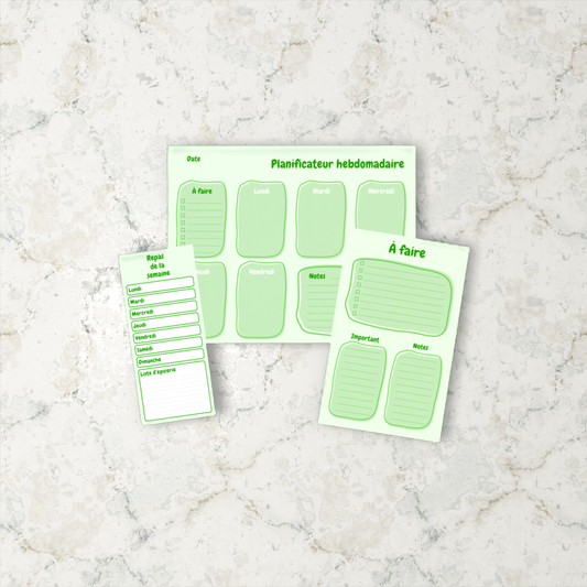 Ensemble Menthe douce