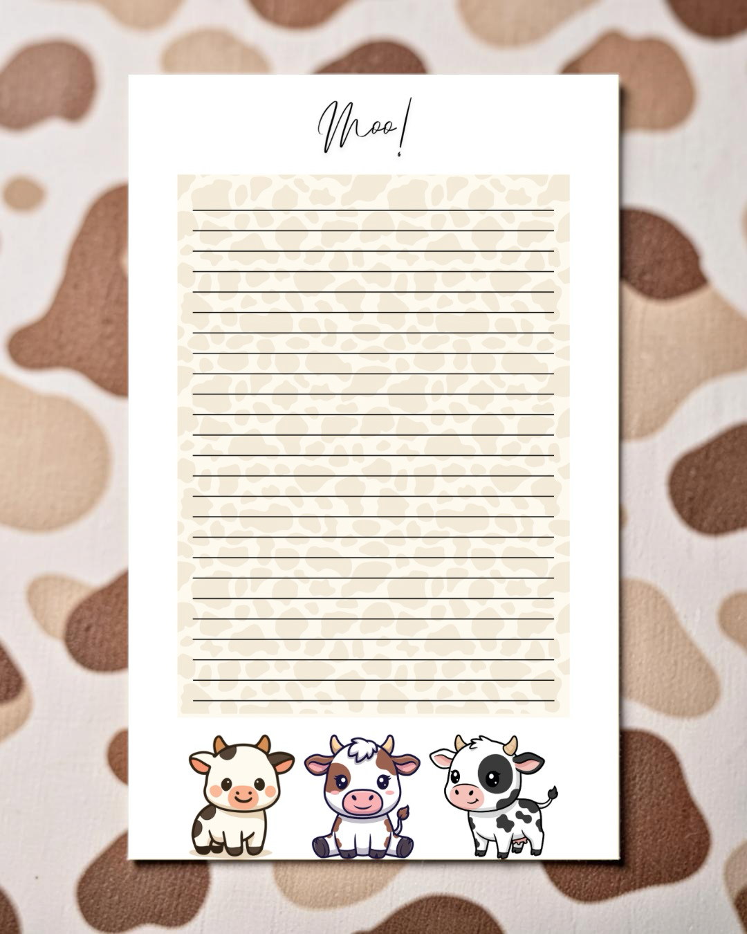 BLOC-NOTES MOO