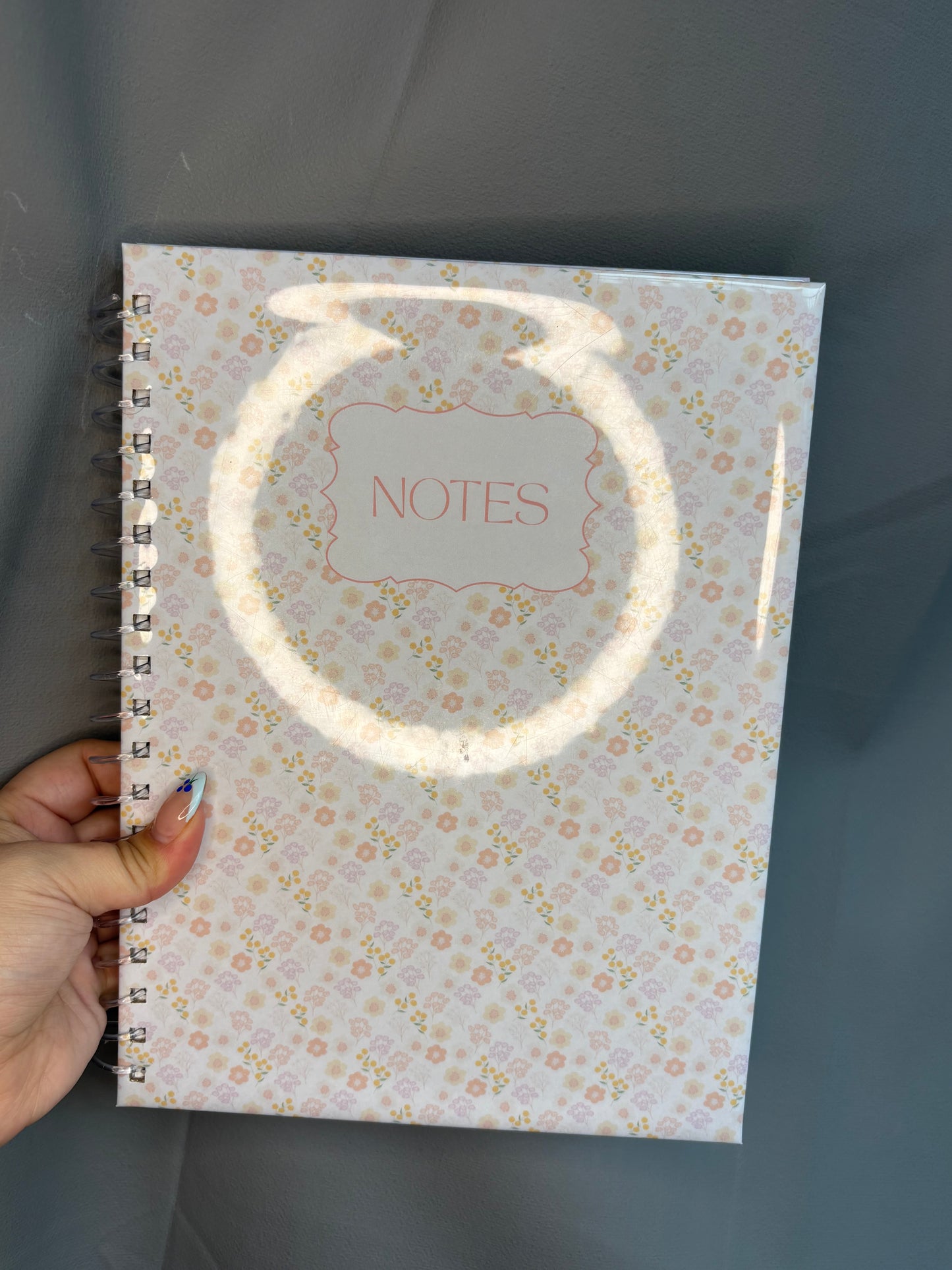 CAHIER DE NOTES FLEURS DÉLICATES