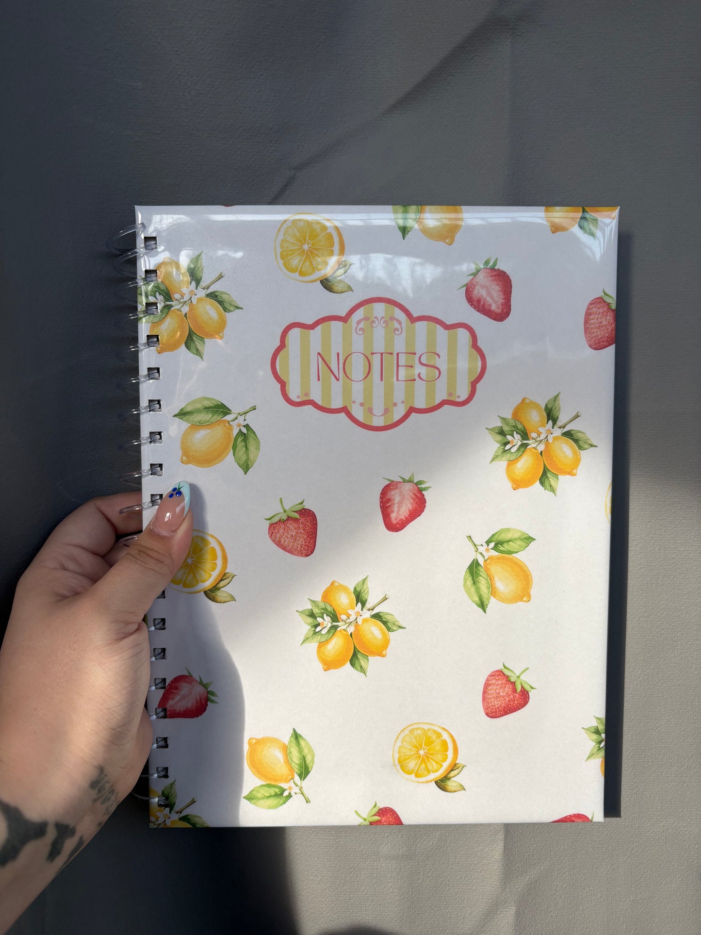 CAHIER DE NOTES STRAWBERRY LIMONADE