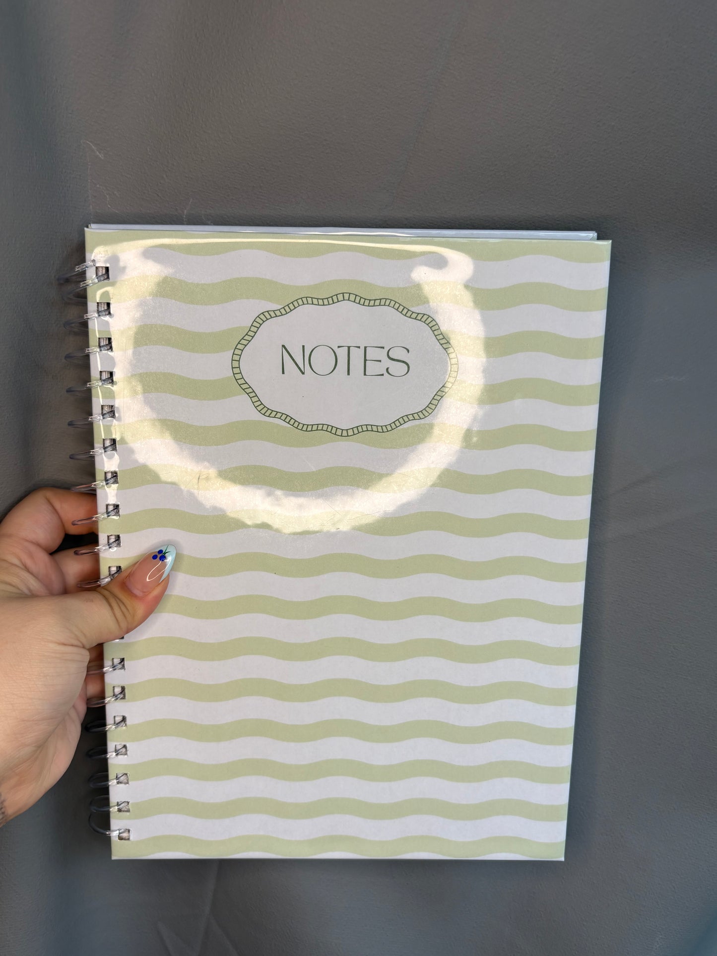 CAHIER DE NOTES VAGUES