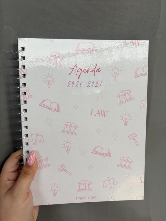 AGENDA ROSÉE JURIDIQUE