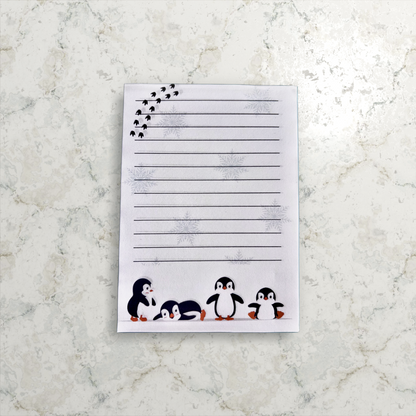 Flocons et pingouins