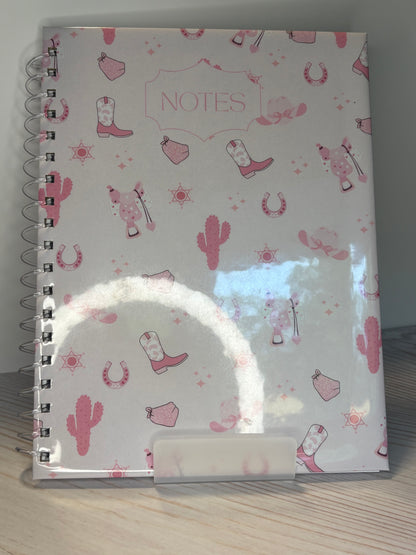 CAHIER DE NOTES GIRLIE COUNTRY