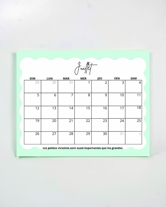 CALENDRIER NIKA