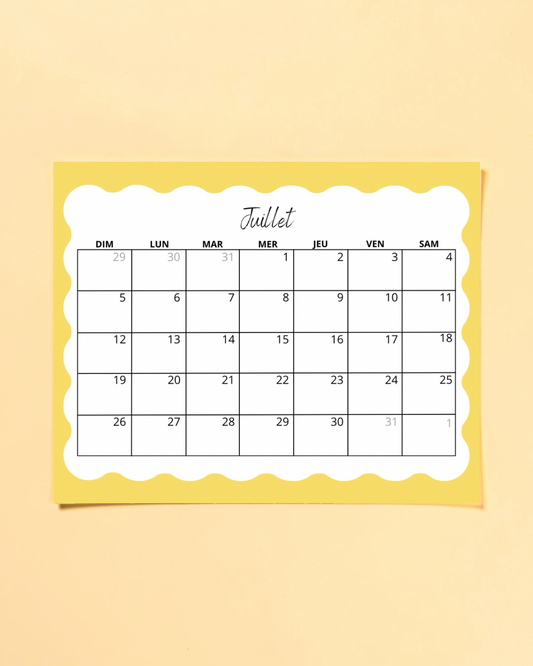 CALENDRIER FLASHY